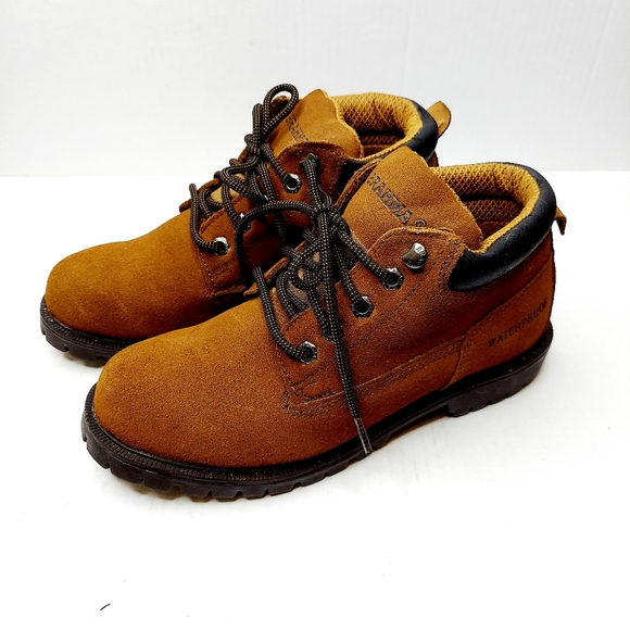 Brahma Raven Oil Resistant Waterproof Brown Ankle SZ 7.5 Hiking Work Boot NWOB - Picture 7 of 13